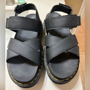 Platform Sandals,Great shape,Clean& only used a few times. Purging Closet.